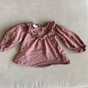 Zara ruffle top